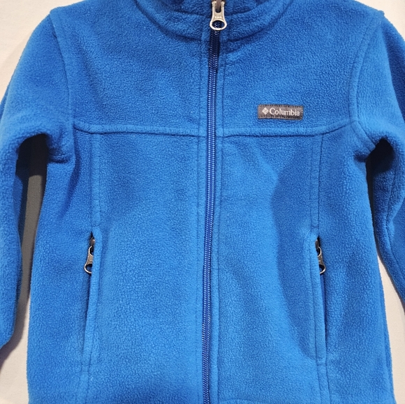 Columbia Blue Fleece Jacket - Picture 2 of 4